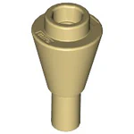 Cone 1 x 1 Inverted with Bar at Bottom / Ice Cream Cone