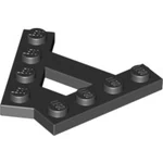 Wedge Plate 4 Stud 45° Angle Plate / A Plate