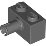 Brick Special 1 x 2 with Pin