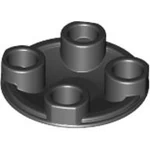 Plate Round 2 x 2 with Rounded Bottom / Boat Stud
