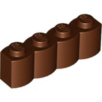 Brick Special 1 x 4 Palisade (Log)