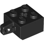 Hinge Brick 2 x 2 Locking with 1 Finger Vertical and Axle Hole