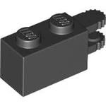 Hinge Brick 1 x 2 Locking with 2 Fingers Horizontal End