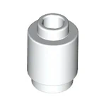 Brick Round 1 x 1