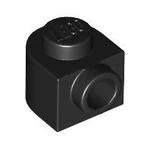 Plate 1 x 1 x 2/3 Half Round with Side Stud