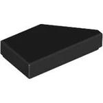Tile 1 x 2 with Stud Notch Left Tile 1 x 2 with Stud Notch Left