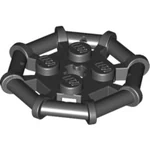 Plate Special 2 x 2 with Bar Frame Octagonal
