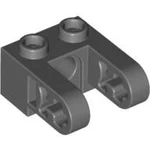 Technic Brick 1 x 2 and Dual Beam Extensions