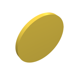 Road Sign Clip-on 2 x 2 Round