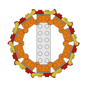 Clip-Handle-Swivel Decagon