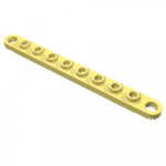 Technic Plate 1 x 10 with Toothed Ends