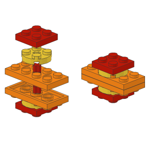 Technic Plates on Axle
