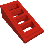 Slope 18° 2 x 1 x 2/3 with 4 Slots / Grate