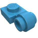 Plate Special 1 x 1 with Clip Light, Bar Hole [Thick Ring]