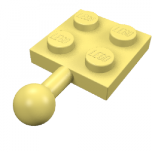 Plate 2 x 2 with Towball