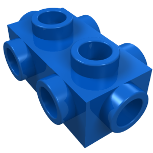 Weapon Gun / Blaster 1 x 2 x 2/3 with Studs on Sides and Handle