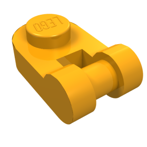 Plate Special 1 x 1 Rounded with Handle