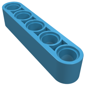 Technic Beam 1 x 5 Thick