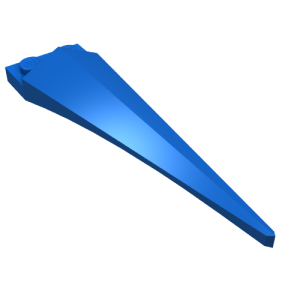 Plate Special 1 x 2 with Angular Extension and Flexible Tip [Plain]