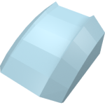 Slope Curved 2 x 2 with Lip, No Studs