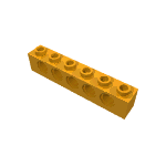 Technic Brick 1 x 6 [5 Holes]