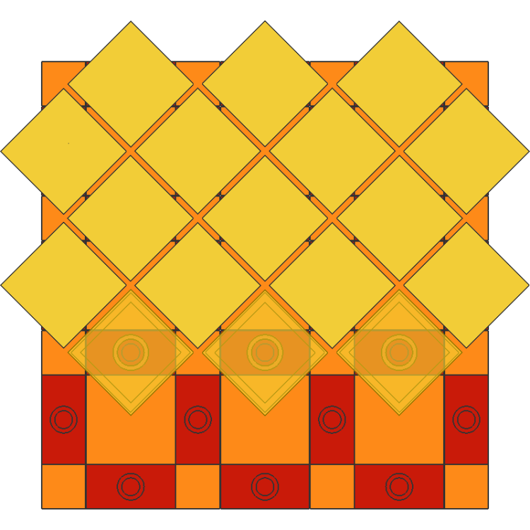 2 x 2 Tile Twisted on Jumper