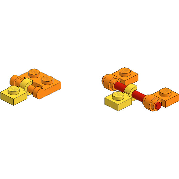 Clip slides on Handle