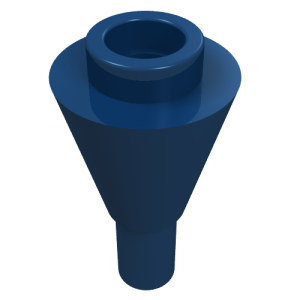 Cone 1 x 1 Inverted with Bar at Bottom (Ice Cream Cone)