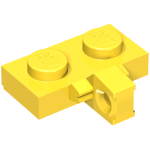 Hinge Plate 1 x 2 Locking with 1 Finger on Side, with Groove