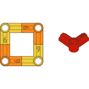 Technic Axle Pin Connector #6 Ring