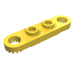 Technic Plate 1 x 4 with Toothed Ends