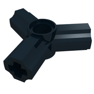 Technic Axle and Pin Connector Triple [120° Offset]