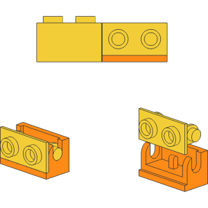 Hinge Top on Base (Tilted)