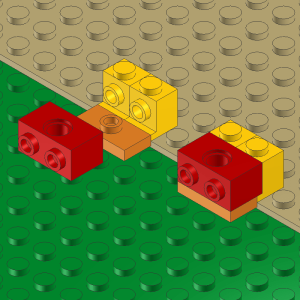 Headlight-Techbrick-Jumper Offset