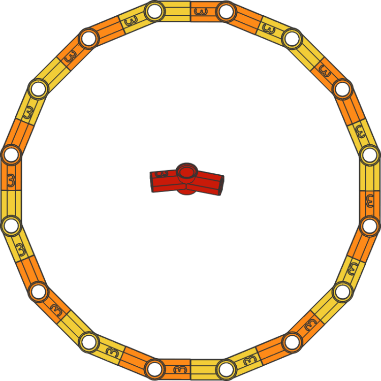 Technic Axle Pin Connector #3 Ring