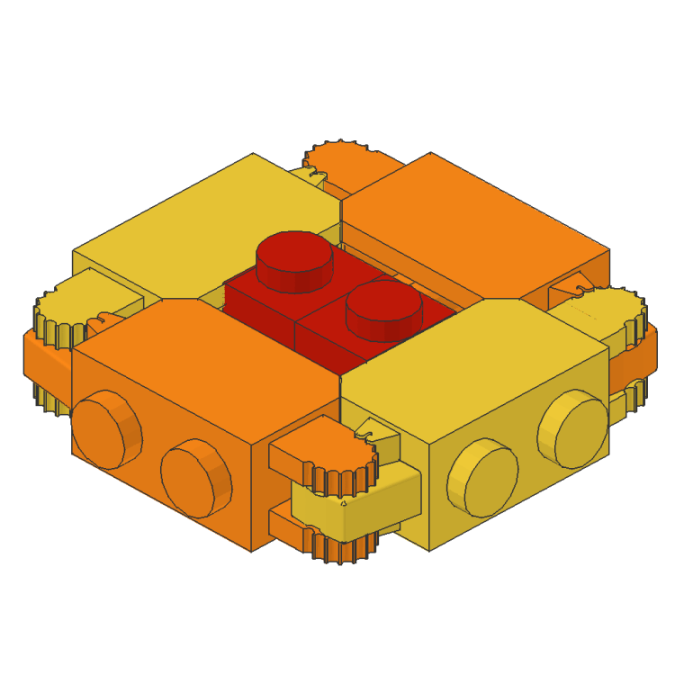 Headlights in Hinge Square