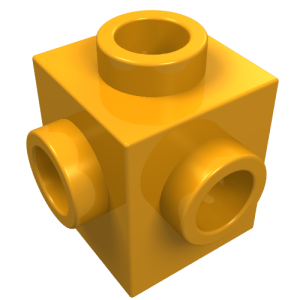 Brick Special 1 x 1 Studs on 4 Sides