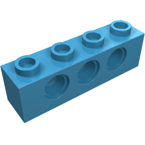 Technic Brick 1 x 4 [3 Pin Holes]