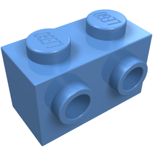 Brick Special 1 x 2 with Studs on 2 Sides