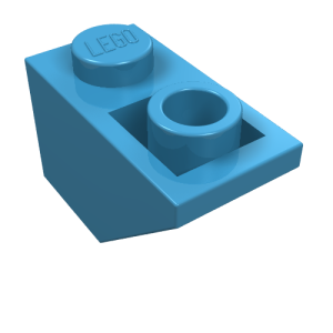 Slope Inverted 45° 2 x 1