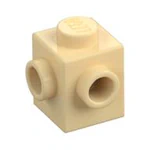Brick Special 1 x 1 with Studs on 2 Adjacent Sides Brick Special 1 x 1 with Studs on 2 Adjacent Sides